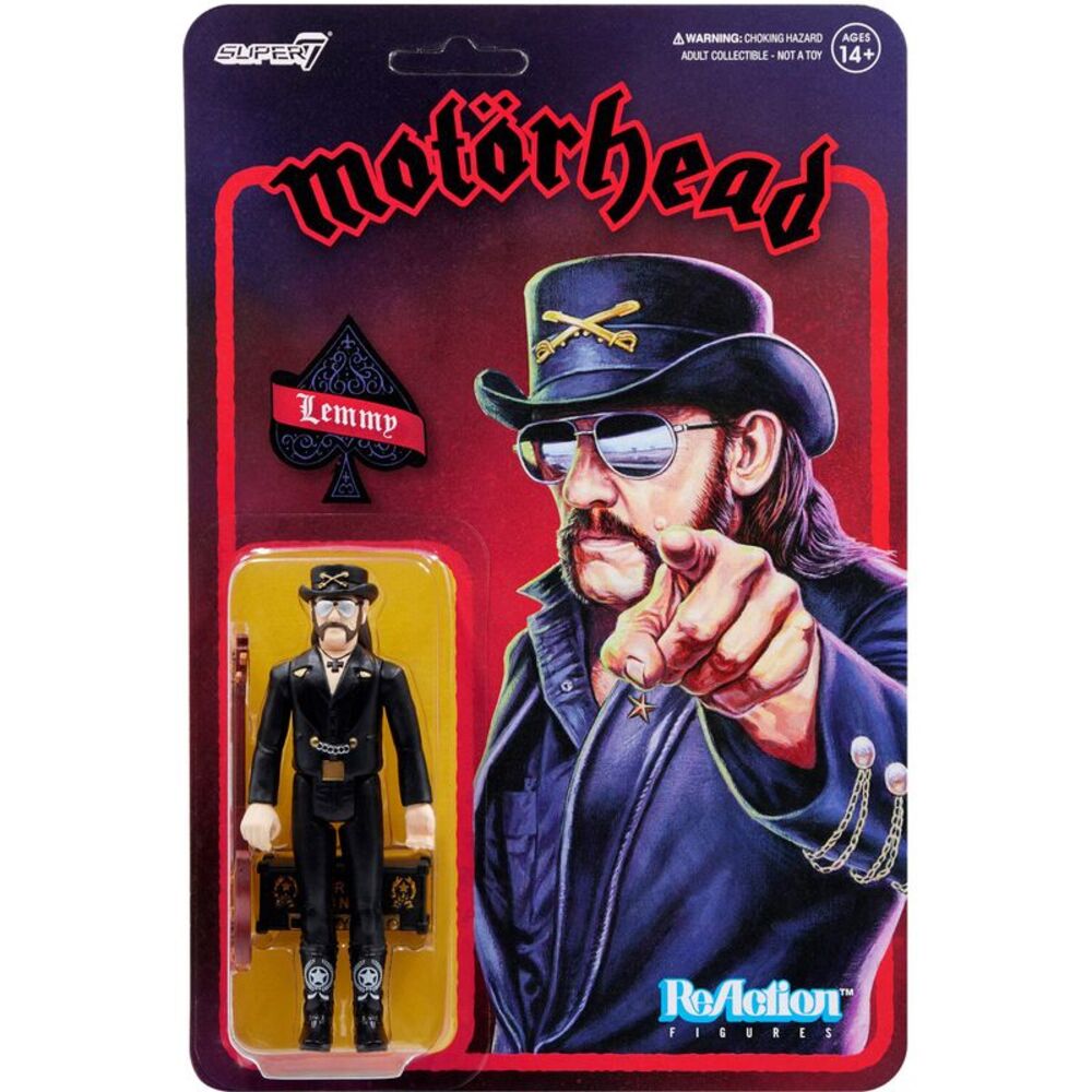 Motorhead - Super7 - Motorhead - ReAction Figures - Lemmy (Modern Cowboy)